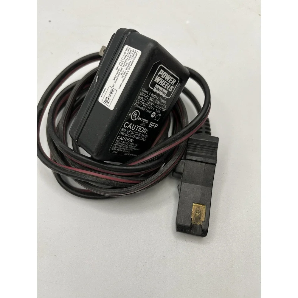 00801-1778 - Power Wheels‎ 12v Grey Battery Charger+